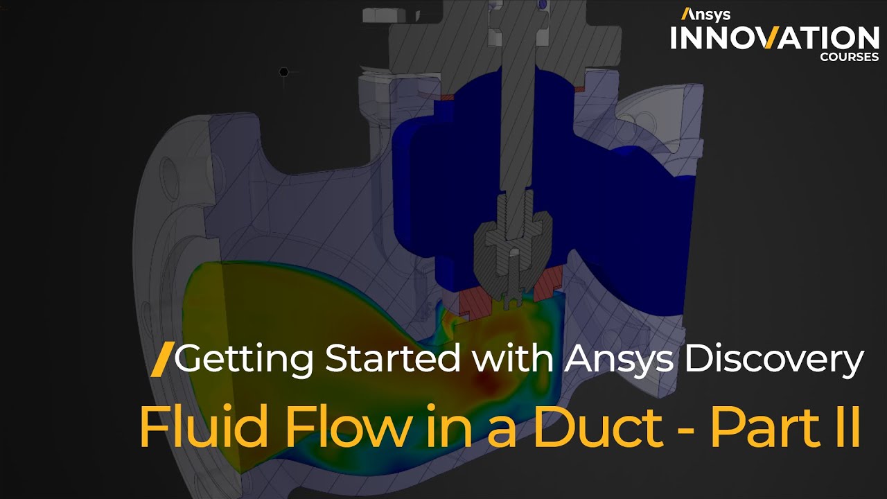 Fluid Flow in a Duct Using Ansys Discovery, Part 2