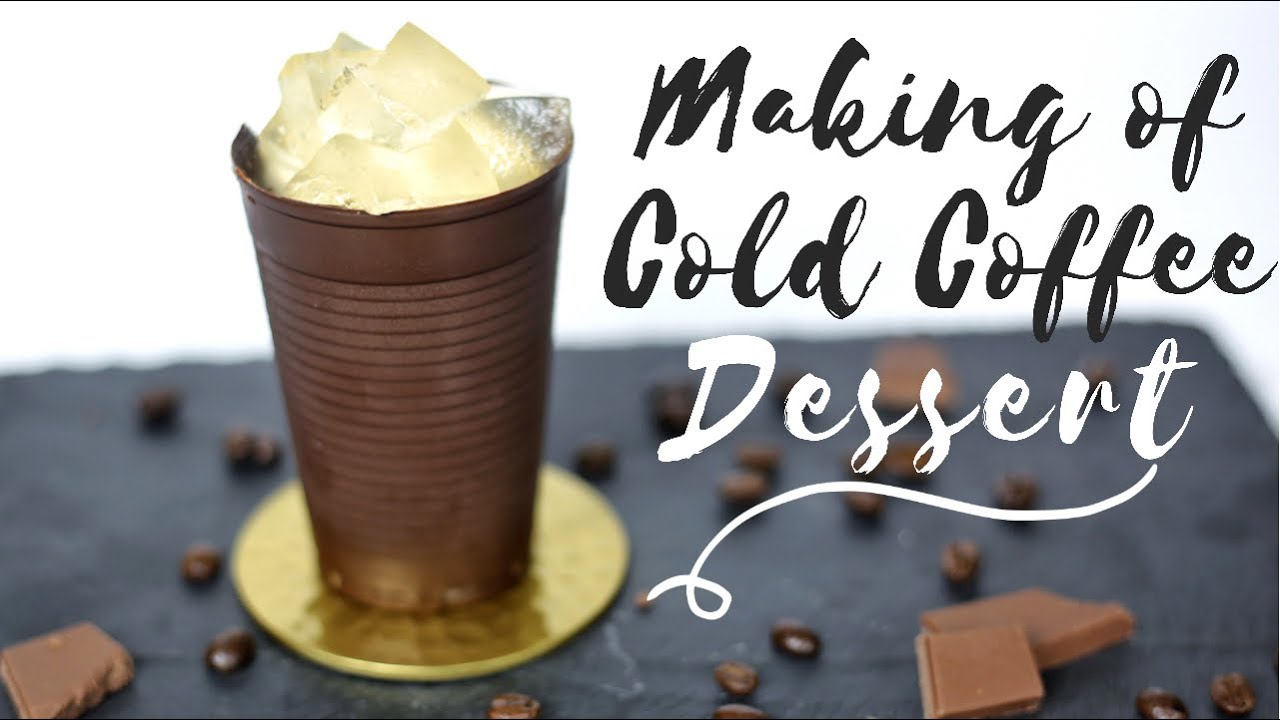 Coffee mousse | Chocolate cup| Cold Coffee dessert