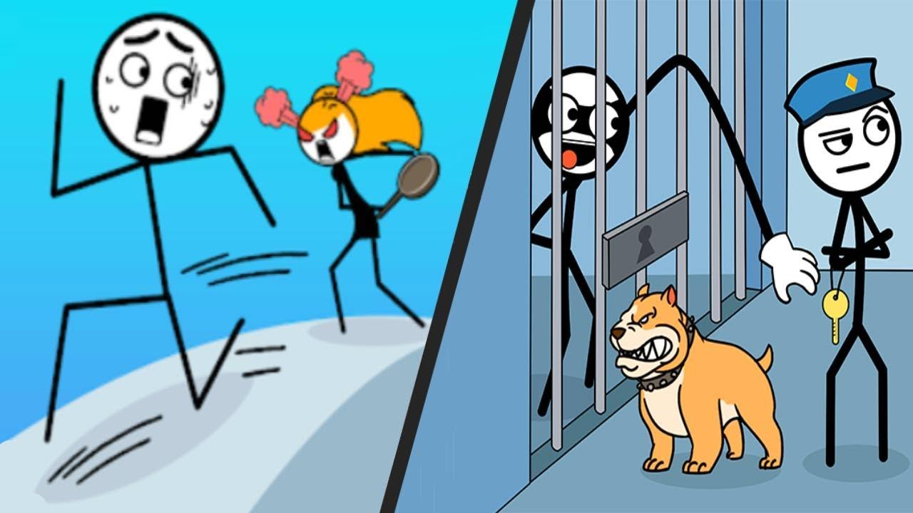 RUN NOW vs THIEF PUZZLE: TO PASS A LEVEL - All Levels New UPDATE Satisfying Double Gameplay