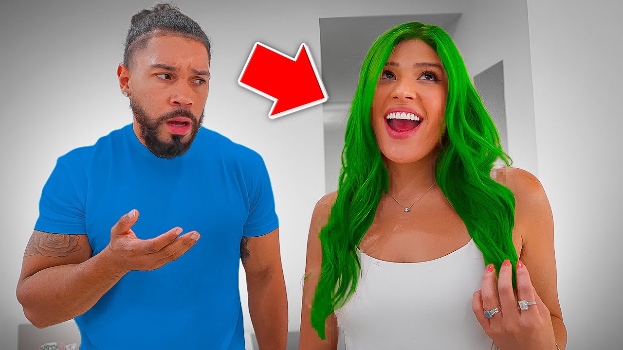 Pranking My Husband Then Surprising Him With My New Hair! 