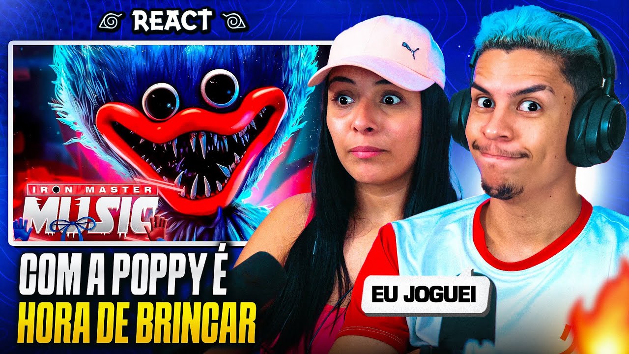 IRON MASTER: É Hora de Brincar | Poppy Playtime (Capítulo 1) | [Casal Jounin React] 🔥