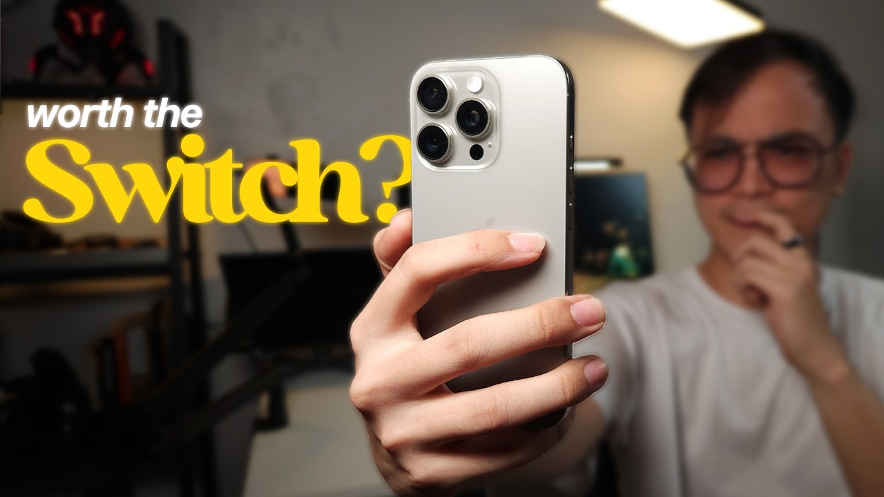 Samsung SUPERFAN переходит на iPhone 16 Pro. ПЕРВЫЕ Впечатления!