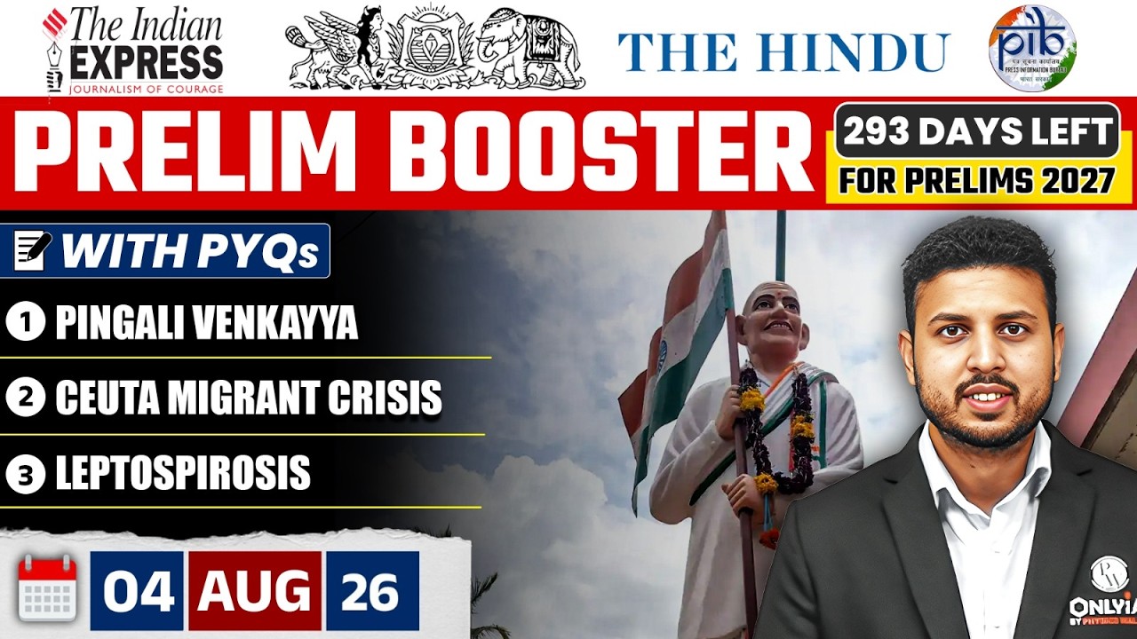 The Hindu News Paper Analysis | 4th August 2026 | Daily Current Affairs by Rishav Sharma Sir