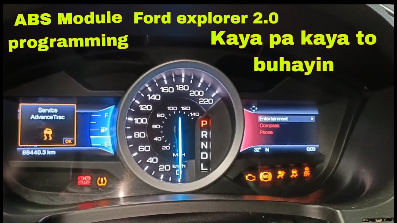 Ford explorer 2.0L abs module programming