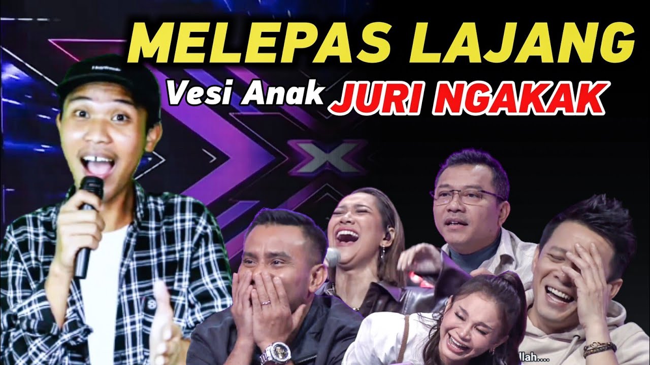 MELEPAS LAJANG versi Anak Juri Ngakak | Karyawan PT PARAGON TECHNOLOGY AND INNOVATION Ikut X Factor