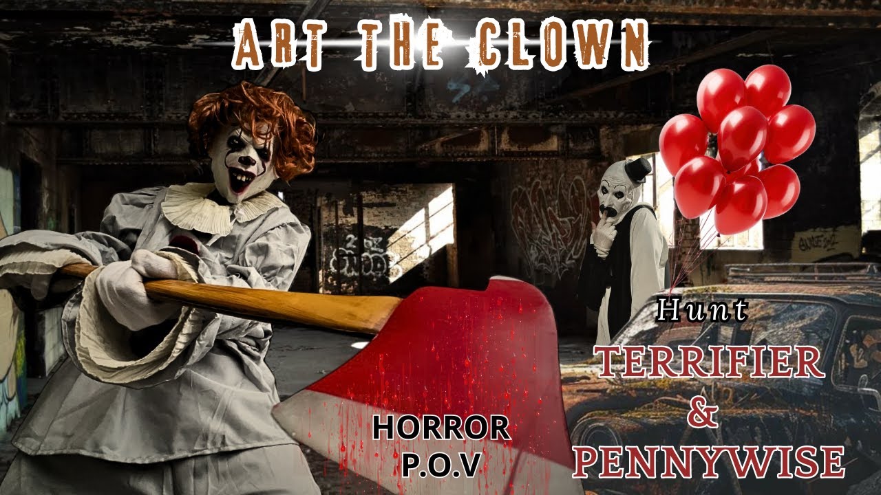 Escape from MICHAEL MYERS, TERRIFIER and PENNYWISE PARKOUR IN REAL LIFE (Ep 11.0)