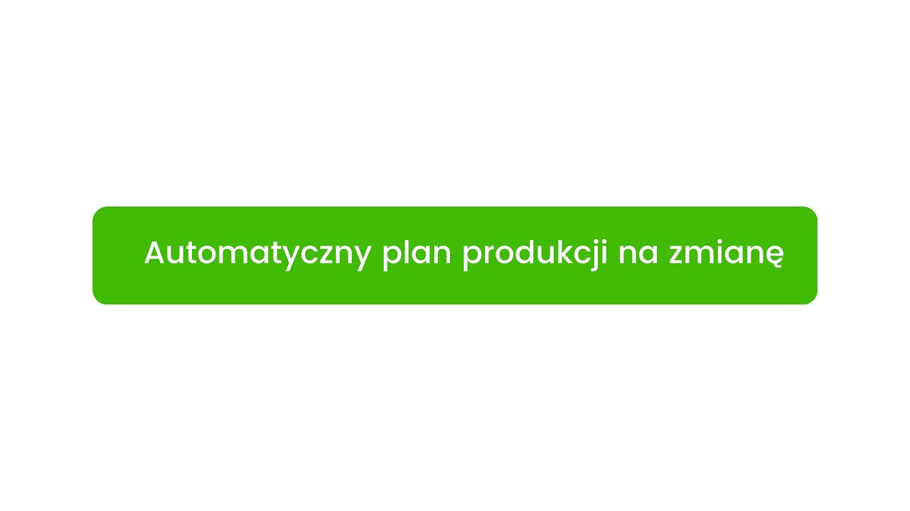 Tutorial qcadoo MES: automatyczny plan produkcji na zmianę