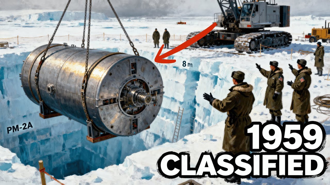 How US Built a Secret Nuclear Base Under Greenland Ice 1959