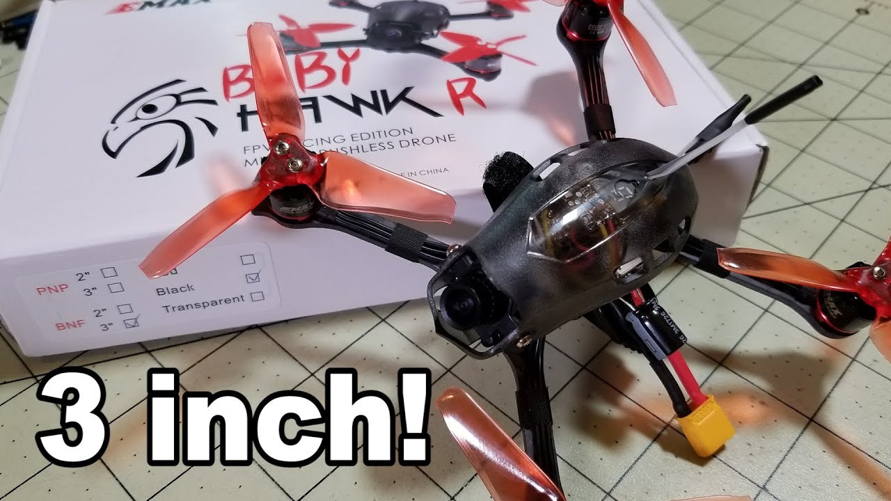 MD#75 🚁 EMAX Babyhawk-R 3-inch Racer 🏁👍