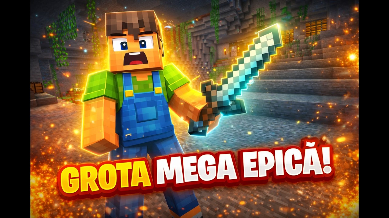 Cea Mai TARE Grotă Descoperită Vreodată! 🔥 Minecraft Survival