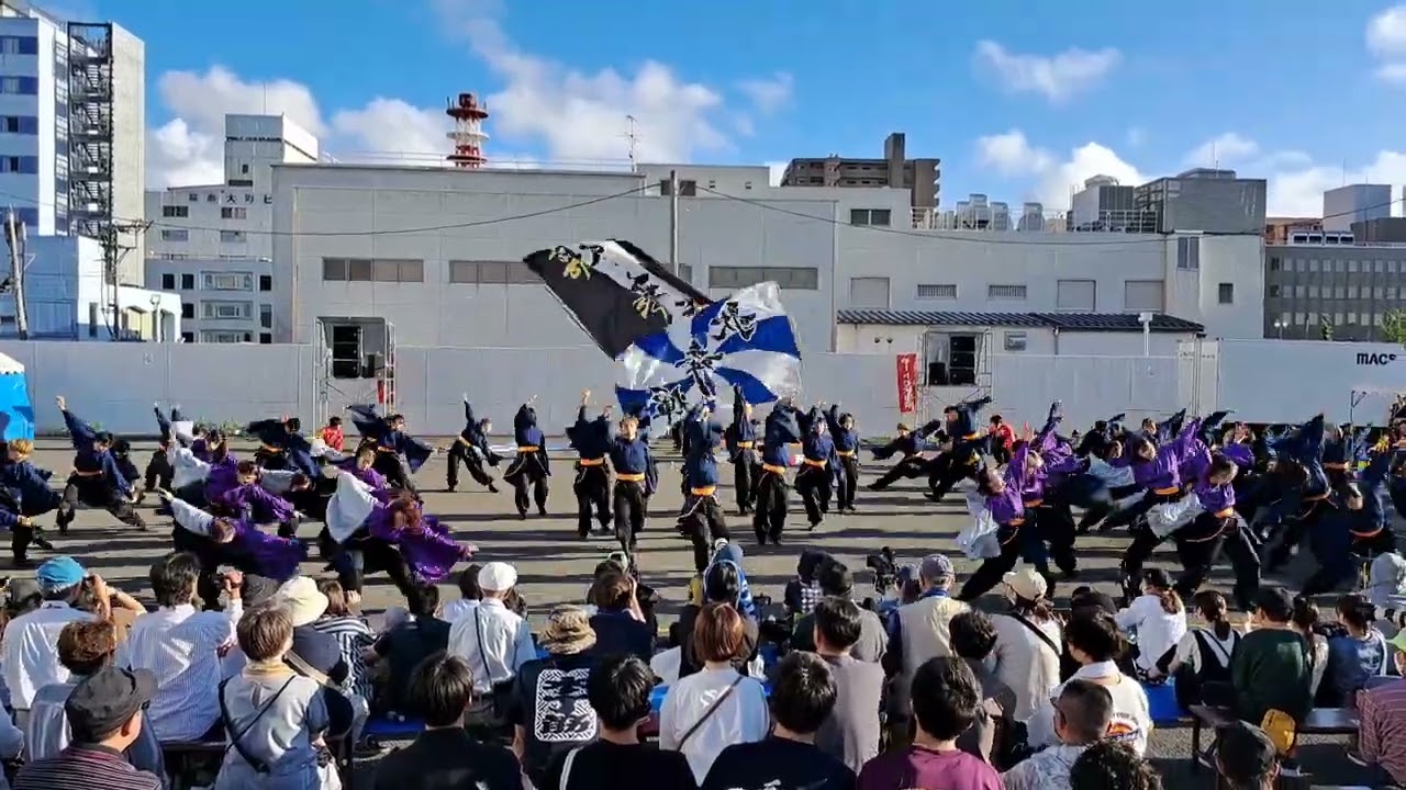 第26回ヤートセ秋田祭【秋田大学よさこいサークルよさとせ歌舞輝】花熾（はなあかり）