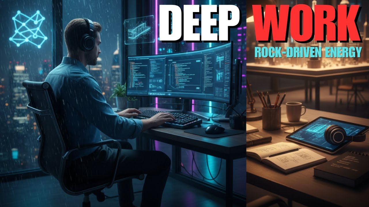 Deep Work Rock: Modern Energy for High-Performance & Focus