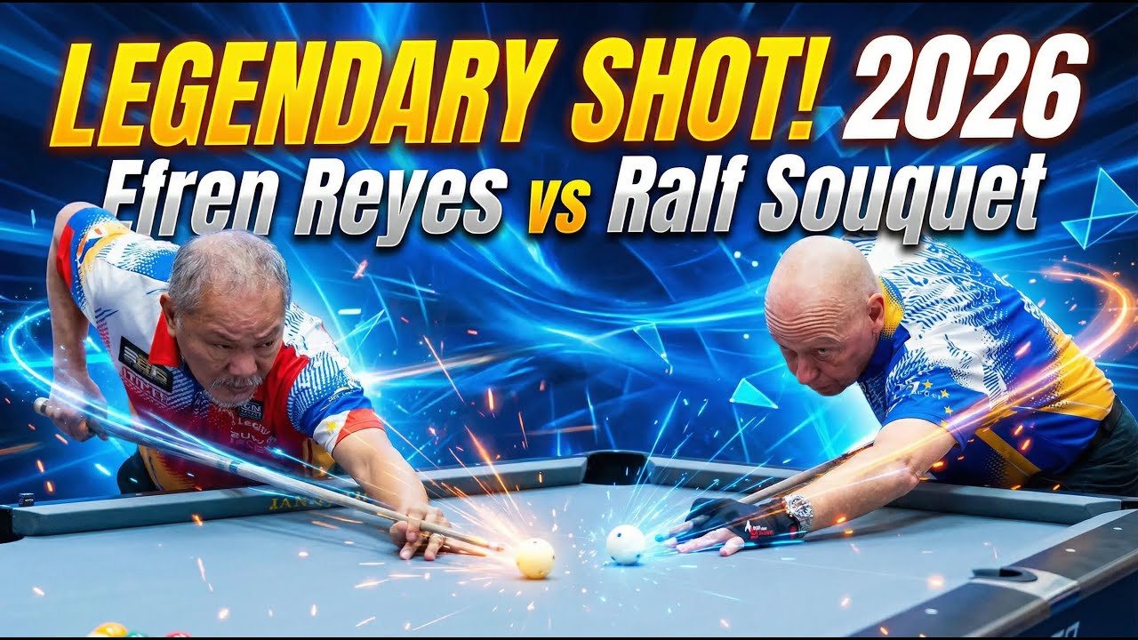 GOAT EFREN REYES VS RALF SOUQUET | CLASSIC POOL MATCH | 2026