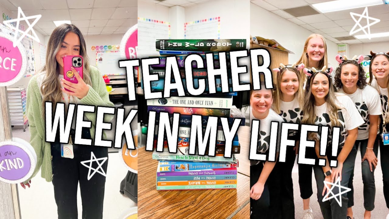 TEACHER WEEK IN MY LIFE 2022!!