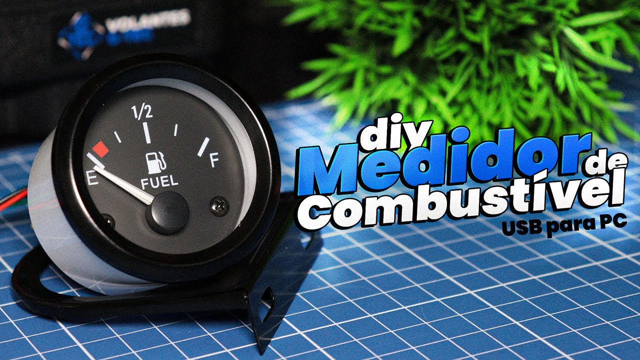 DIY Painel Medidor de Combustível para Jogos de Simulação