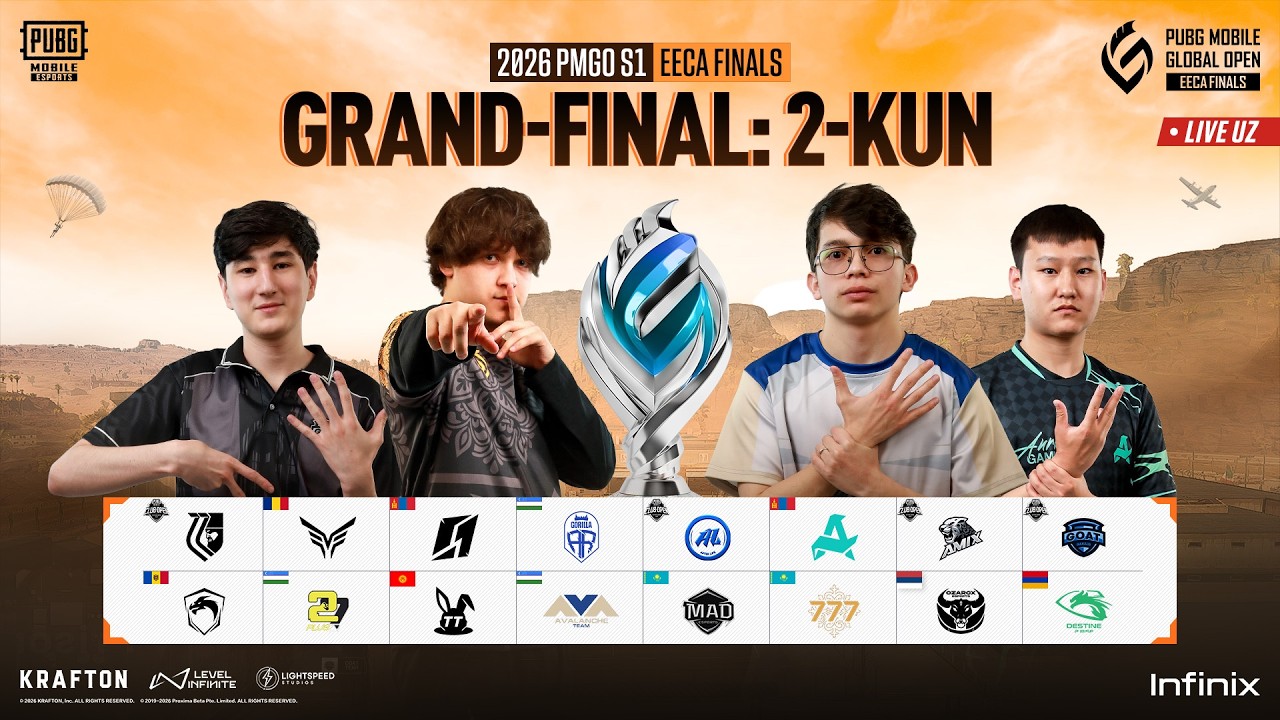 [UZ] 2026 PMGO S1 Sharqiy Yevropa va Markaziy Osiyo Finallari | Grand-Final: 2-kun