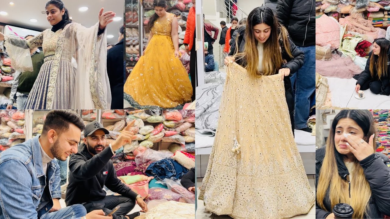 LEHENGAS SELECTION FOR EVERYONE | VIAH DIAN TYARIAN | BHEN DA VIAH | INDER AND KIRAT