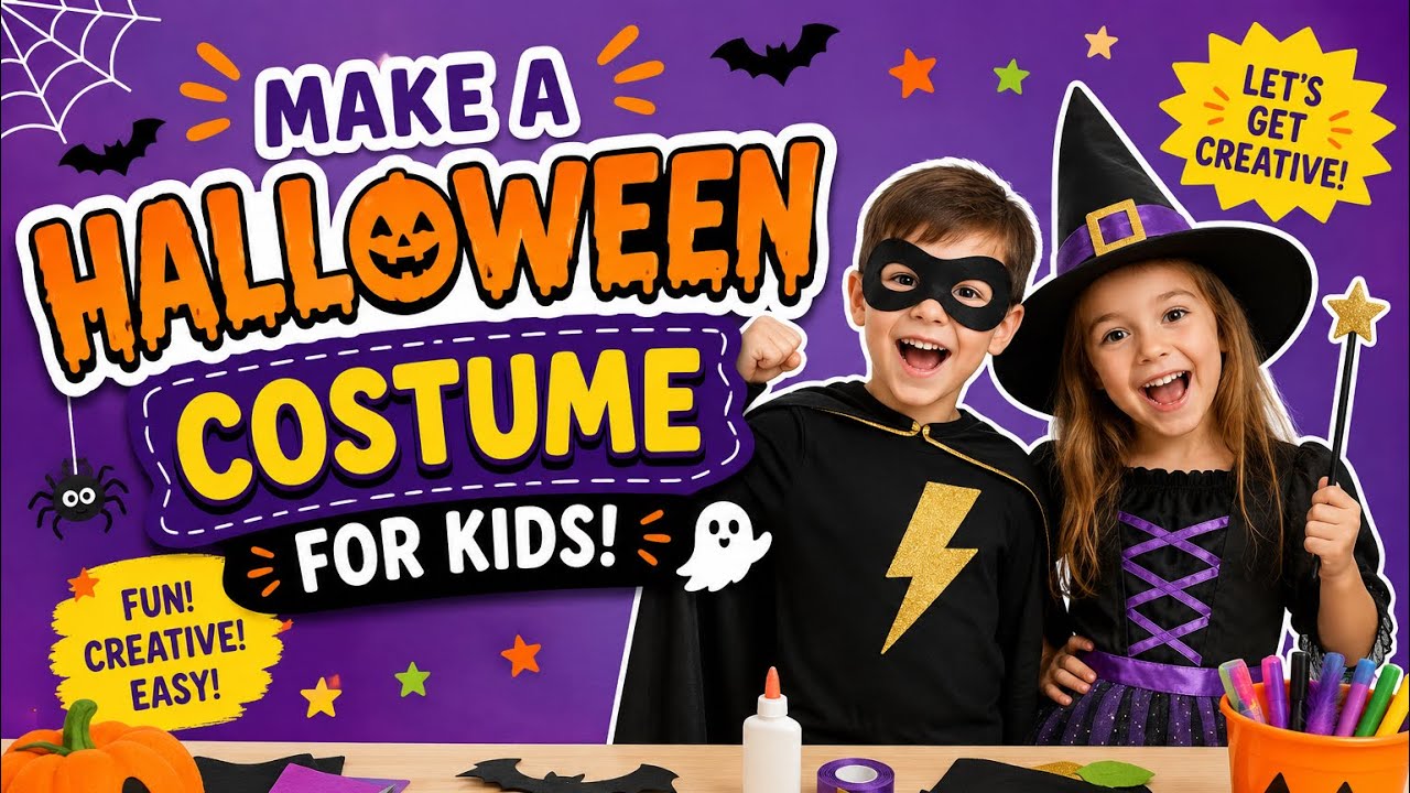 Make A Halloween Costume For Kids