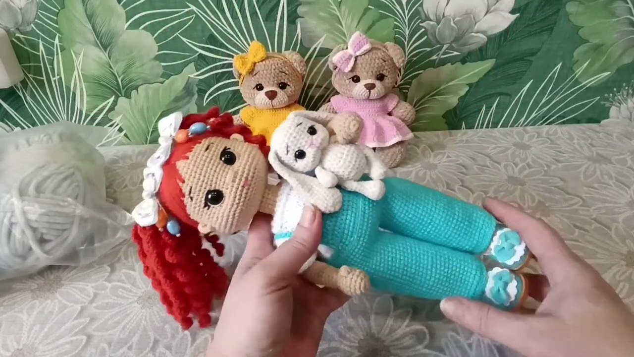 3/26 Немного готовых работ, мишки, зайчики.