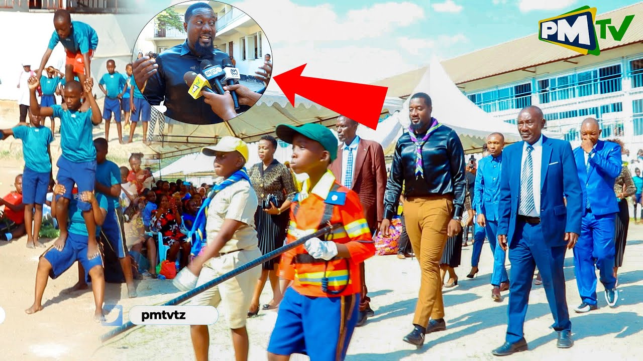 GABO ZIGAMBA APOKELEWA KAMA RAIS /MAHAFALI YA SHULE YA HIGHMOUNT SCHOOL