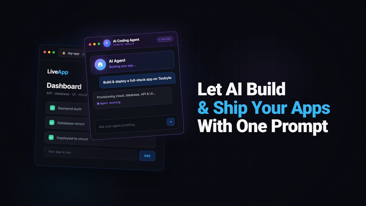 Build and deploy a Full Web App with ONE Prompt using AI