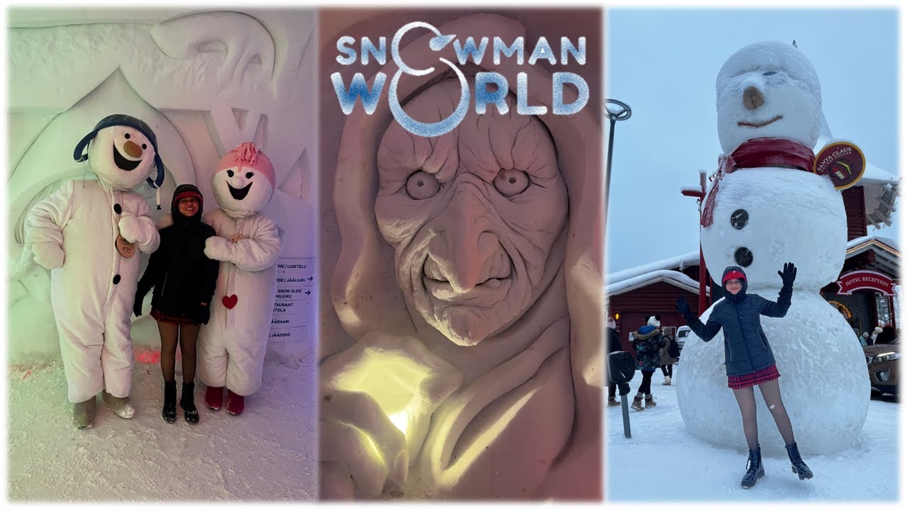 Inside the Snowman World of Santa Claus Village - Rovaniemi, Finland!
