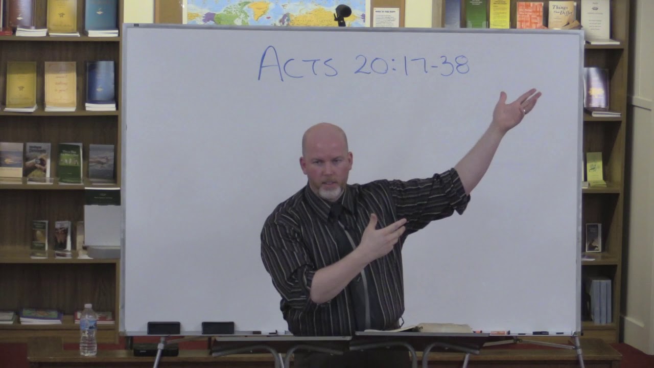 Acts 20:17-38 - Paul’s Pattern Left to the Ephesians