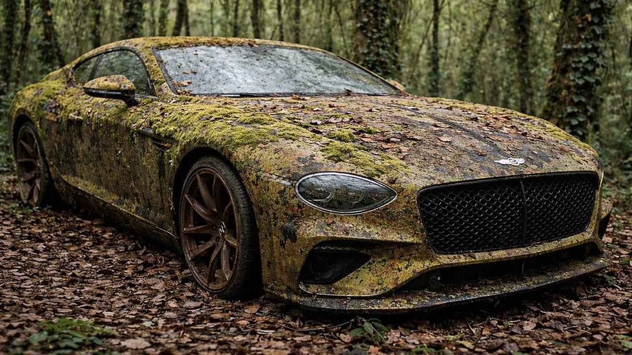 I Found an Abandoned Bentley Mulliner Batur and Full Restored It to Perfection #Bentley #SuperLuxury
