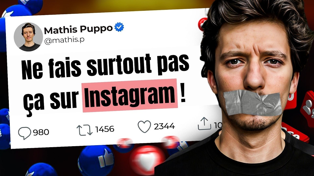 Voici ce qui t'emp&ecirc;che (vraiment) de r&eacute;ussir sur Instagram !