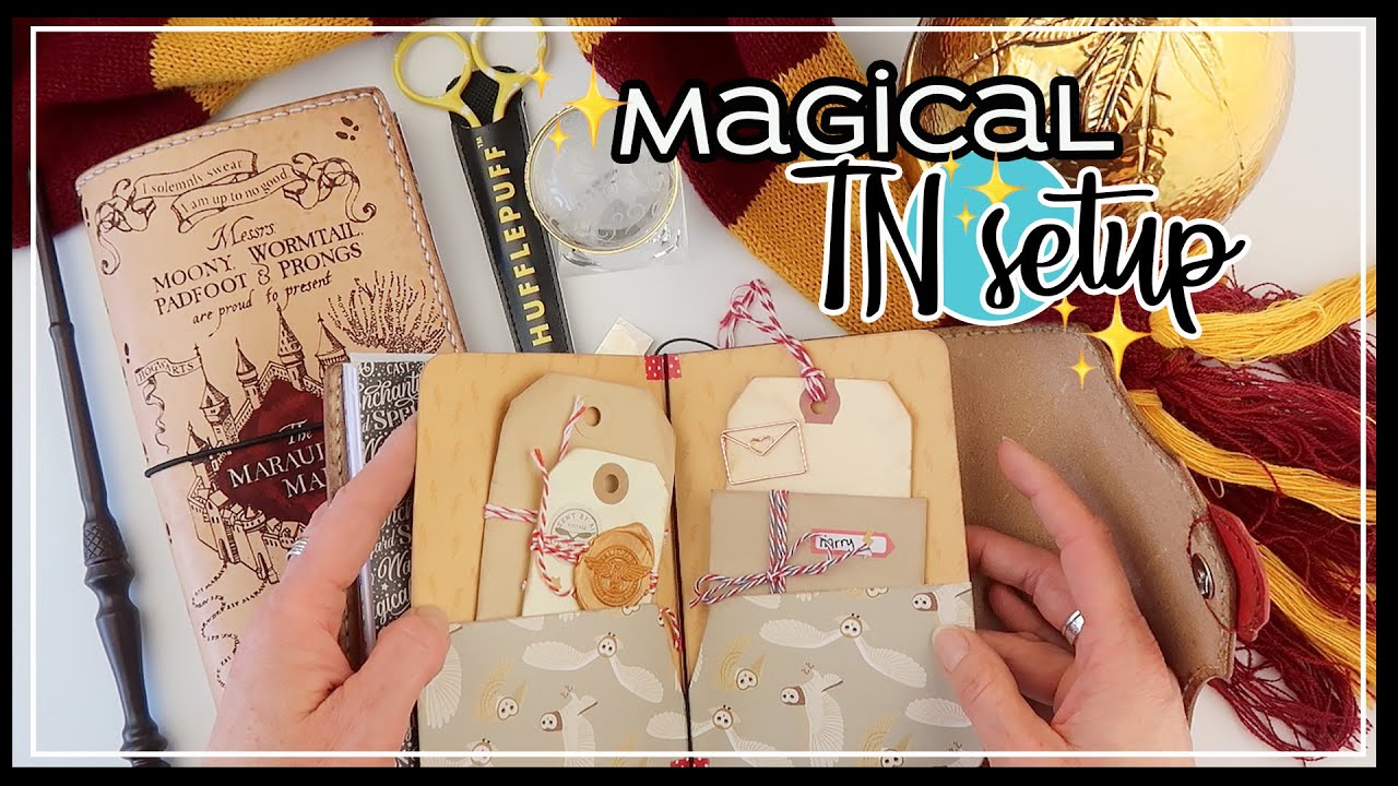 Travelers Notebook Setup | Magical Harry Potter TN Setup 2022