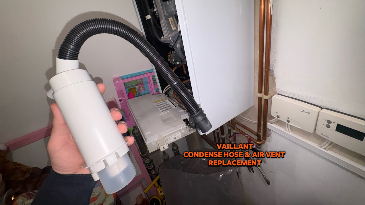 How to replace a Vaillant Condensate Hose & AAV | Common Vaillant Boiler Leak Fix