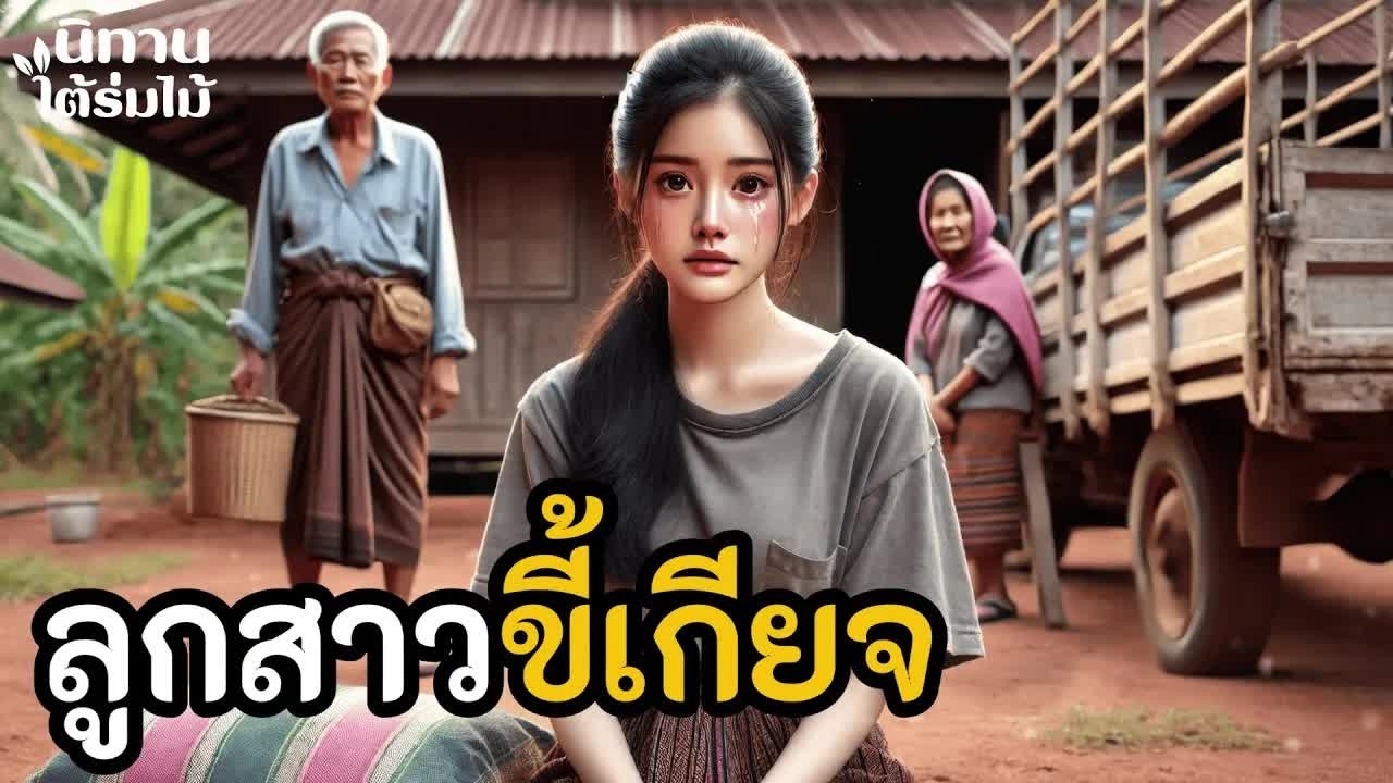 ลูกสาวขี้เกียจ ｜ EP.232 #นิทานพื้นบ้าน #นิทานก่อนนอน #นิทานสอนใจ #นิทานชาวบ้าน