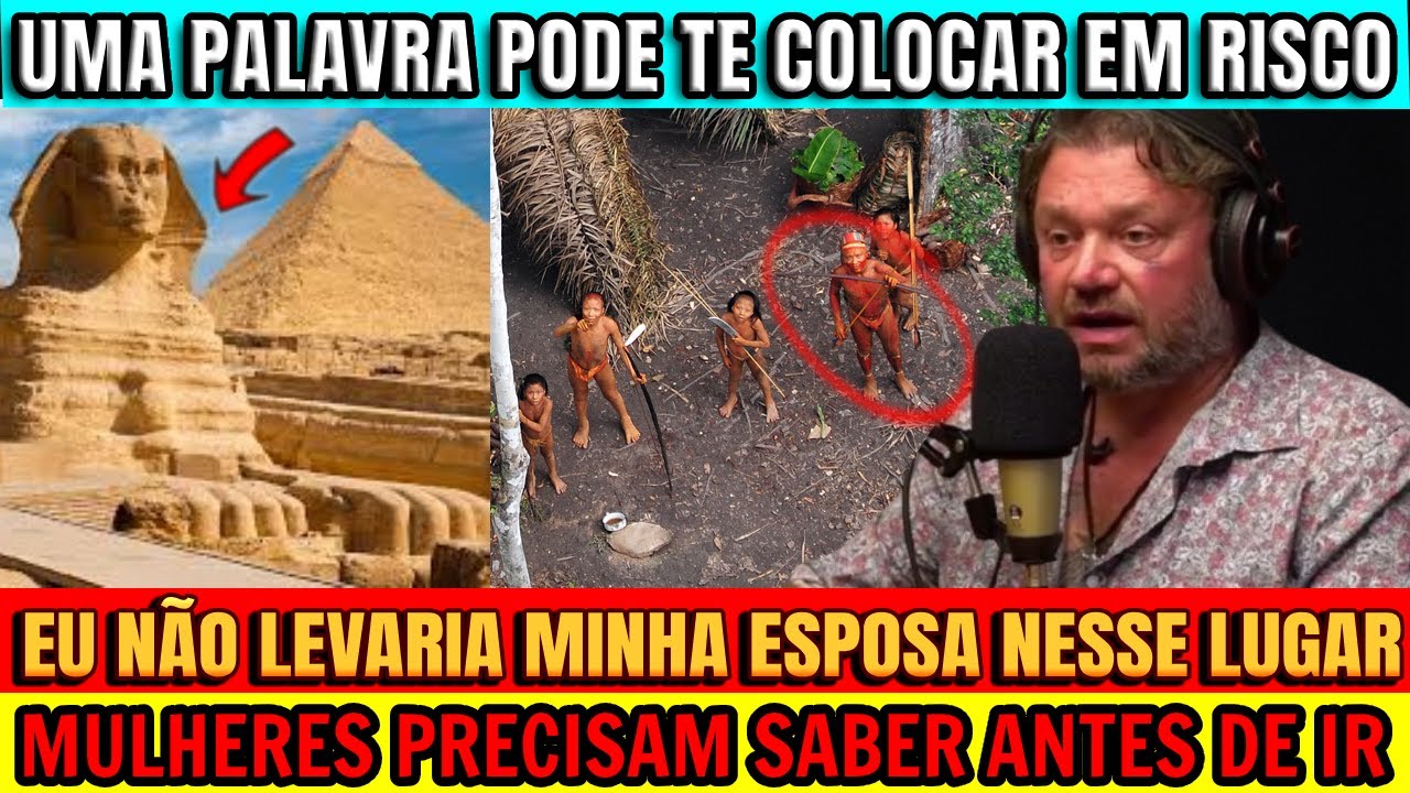 Não viaje pra ESSE LUGAR sem saber disso! Alerta Richard Rasmussen