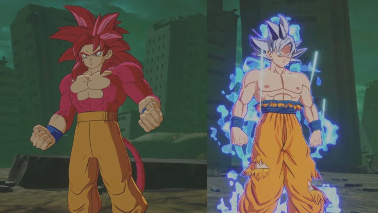 Daima Ssj4 Goku vs M.U.I Goku - REQUESTED BATTLE - Dragon ball sparking zero