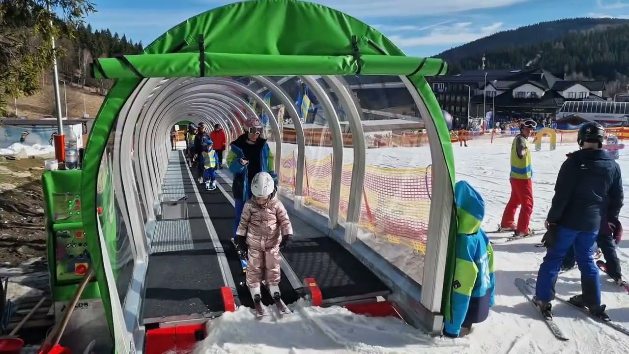 GLOB SPORT CANOPY - Zadaszenie ochronne Canopy dla narciarskich przenośników taśmowych 600-1200 mm