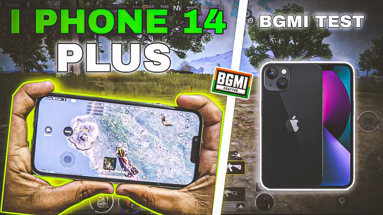 I phone 14 plus bgmi test☠️💀&hellip;! After 1 month 2nd I phone 14plus bgmi test!!