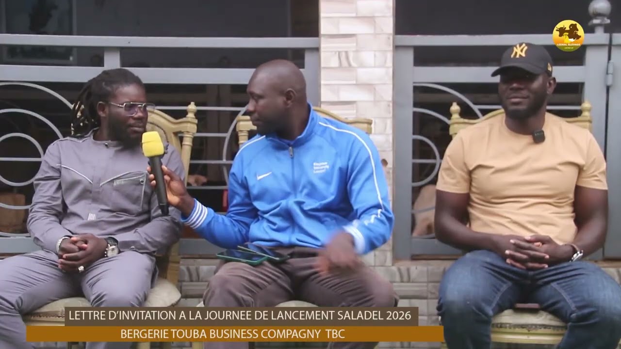 Bergerie TBC, Remise Lettre d’invitation à la cérémonie de lancement SALADEL 2026