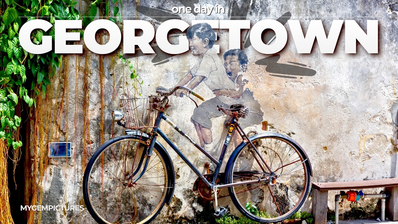 ONE DAY IN GEORGETOWN (MALAYSIA) PART 2 | 4K | Georgetown&rsquo;s Street Art: A Creative Wonderland