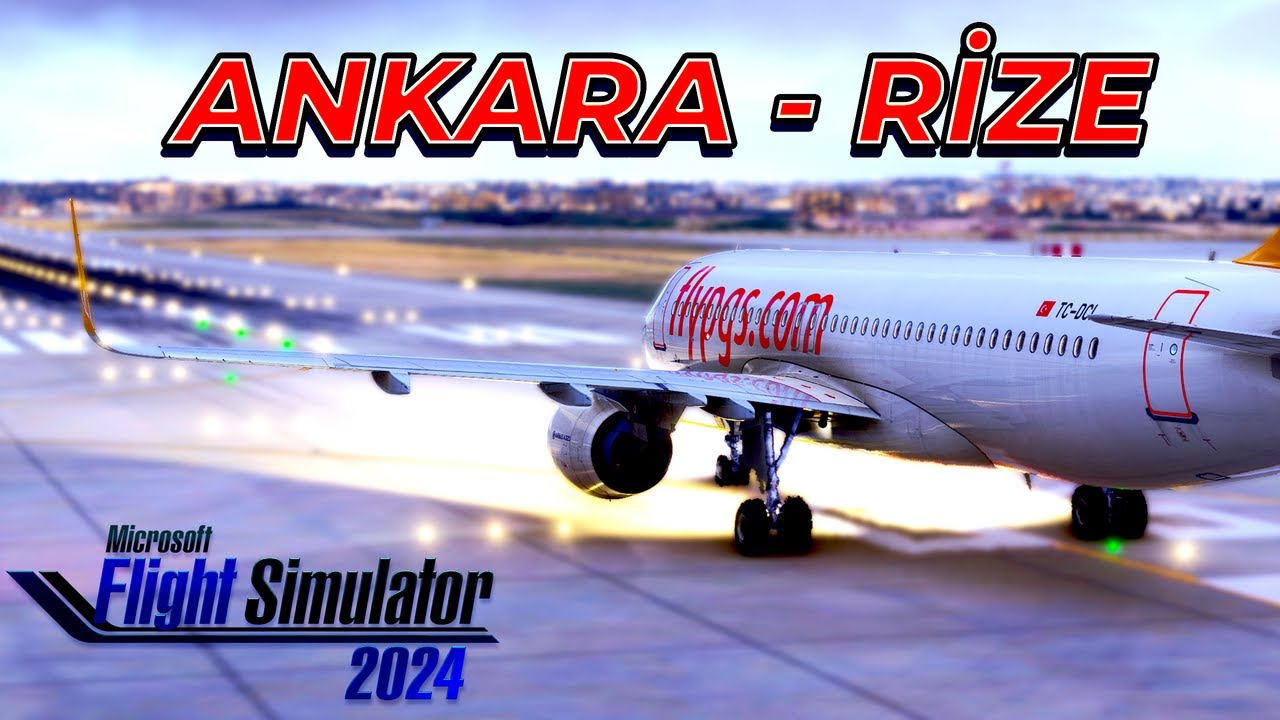 Kolay Görünüyor Ama Değil | Ankara – Rize | VATSIM Canlı ATC
