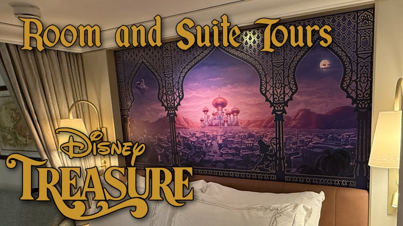 Disney Treasure Room and Suite Tours – Tomorrow Tower Suite, Rajah Royal Suite