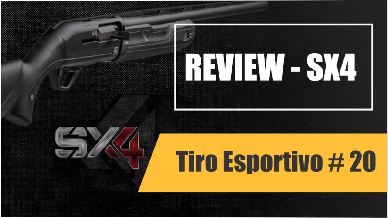 Review da espingarda Winchester Super X4 (SX4) em 12ga