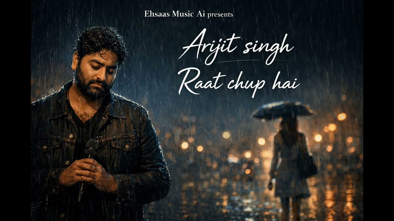Raat chup hai | arijit singh | EmotionalSong | Heart Touchin | Sad Music💔Ehsaas Music Ai Night Music