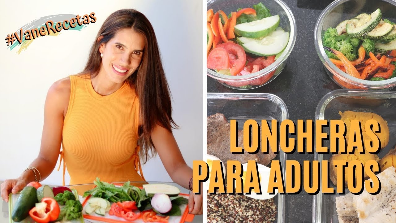 LONCHERAS PARA ADULTOS - Saludable - #VaneRecetas