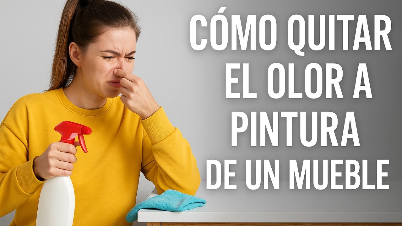 Cómo quitar el olor a pintura de un mueble