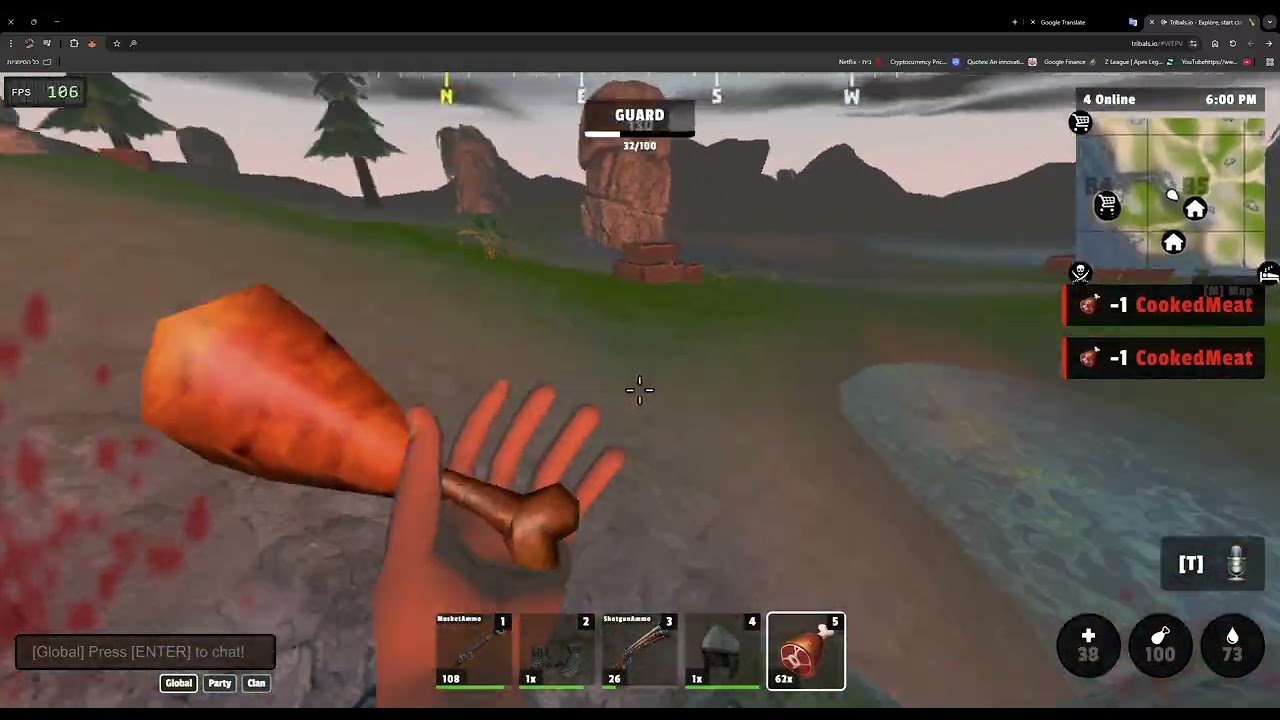 ‪Tribals io   Explore, start clans with friends and raid bases!   Google Chrome‬ 2026 03 14 23 35 34