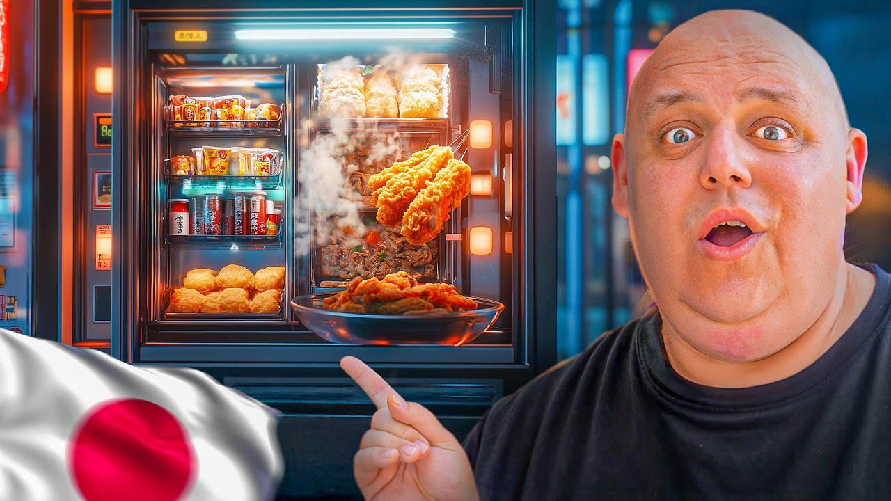 24 STUNDEN nur Automaten-Essen in TOKIO 🇯🇵