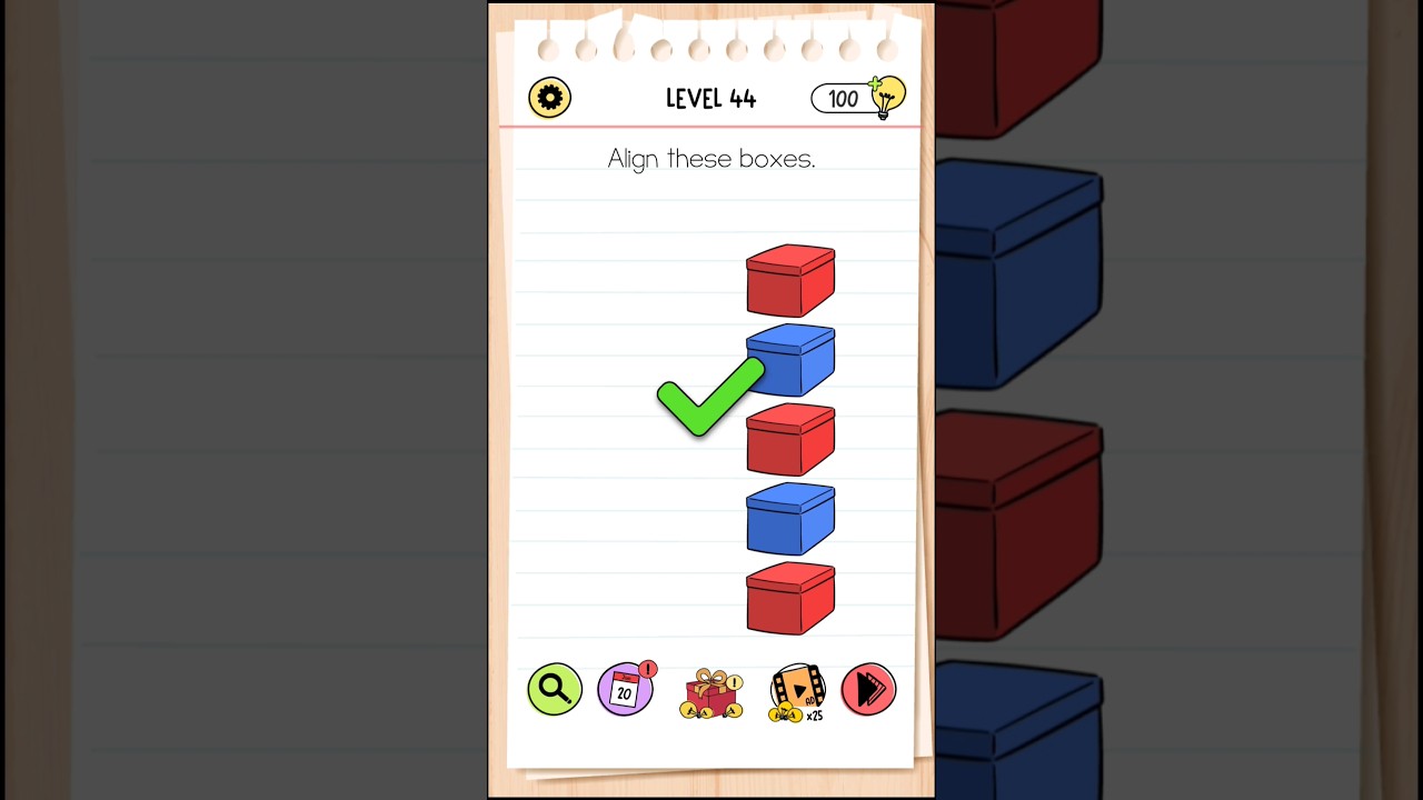 Brain Test game level 44🌞🌞 #trending #games #shortfeed