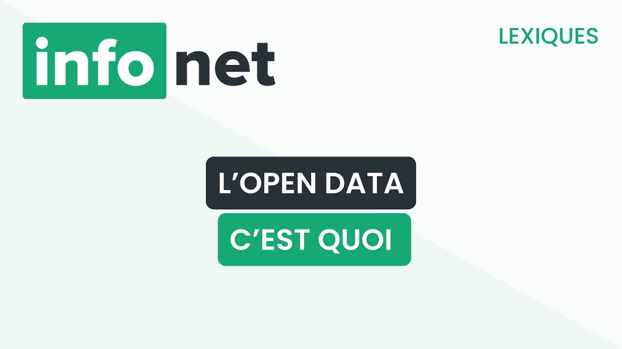 L&rsquo;open data, c'est quoi ? (d&eacute;finition, aide, lexique, tuto, explication)