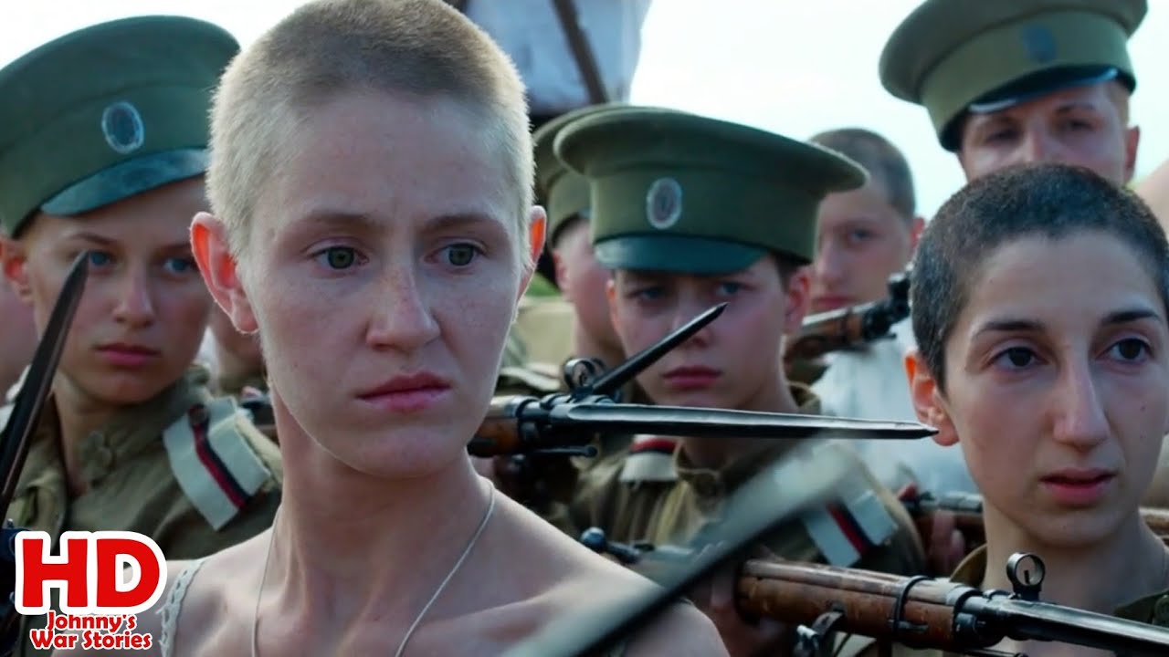 Russian Men Meet the Female Battalion WW1