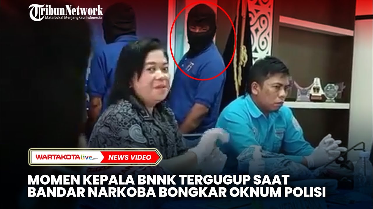 Momen Kepala BNNK Tergugup Saat Pengedar Narkoba Bongkar Oknum Polisi